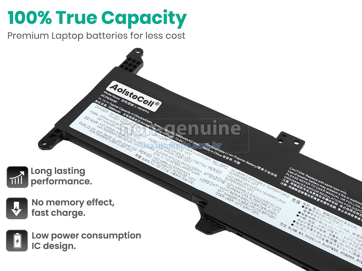 Bateria para Lenovo IdeaPad 3-15ADA05-81W100ADMH