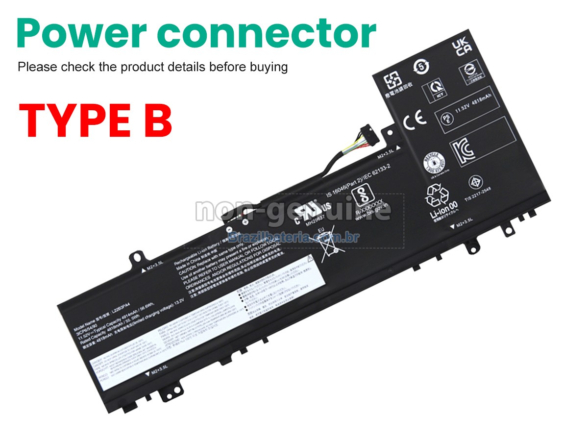 Bateria para Lenovo IdeaPad SLIM 5 16IAH8-83BG005PIV