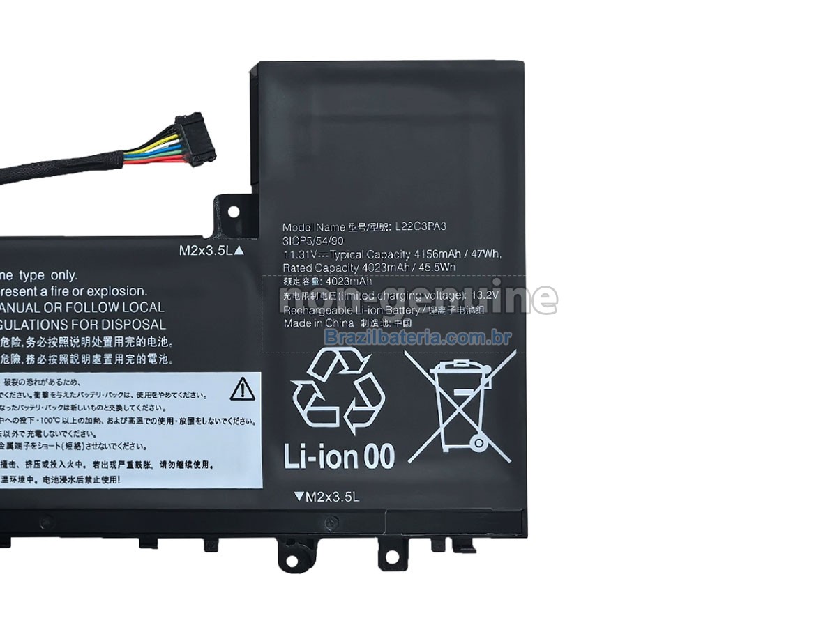 Bateria para Lenovo IdeaPad SLIM 5 16ABR8-82XG000MTW